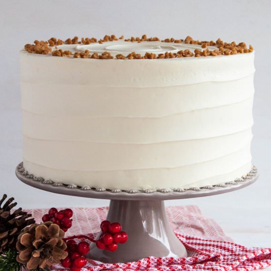 Eggnog Cake