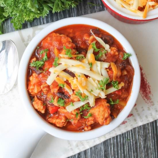 Spicy Turkey Chili