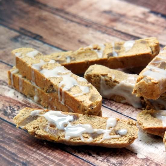 Paleo Gingerbread Biscotti