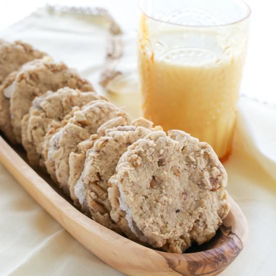 Maple Spice Cream Sandwich Cookies