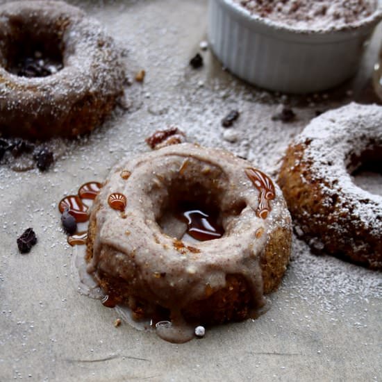 Raw Pumpkin Donuts