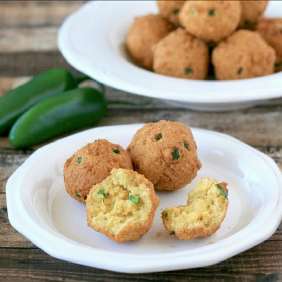 Spicy Jalapeno Hush Puppies