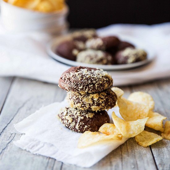 Chocolate Potato Chip Cookies