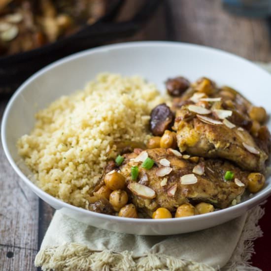 30 Minute Moroccan Chicken Skillet