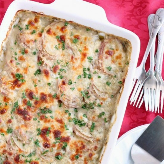 Tuscan Scalloped Potatoes