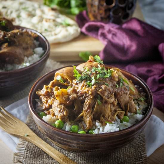 Slow Cooker Indian Chicken Curry