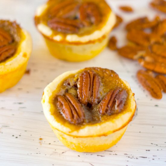 Caramel Pecan Cookie Cups