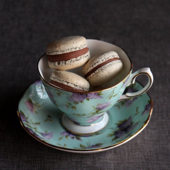 Earl Grey Tea Macarons