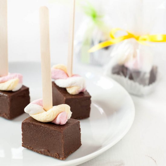 Fudge Hot Choc on a Stick