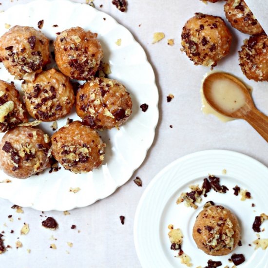 Boozy Glazed Doughnut Holes