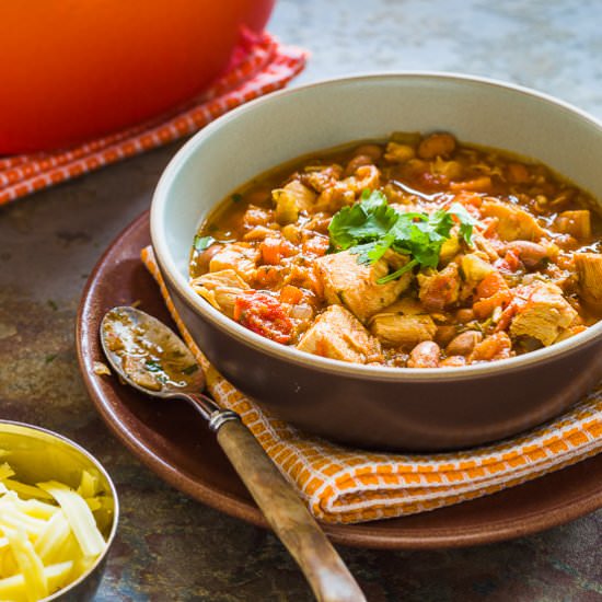 Southwestern Turkey Chili