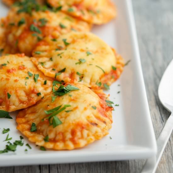 Homemade Neapolitan Ravioli