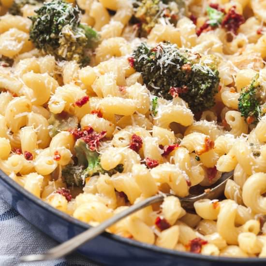 Broccoli and Sun-Dried Tomato Pasta