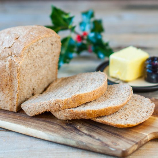 Simple Wholewheat Bread