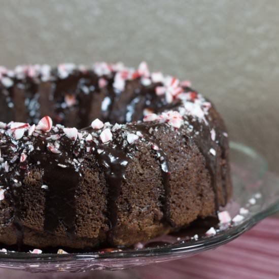 Chocolate Peppermint Cake