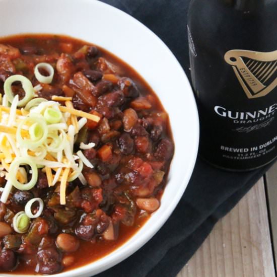 Vegetarian Guinness Chili