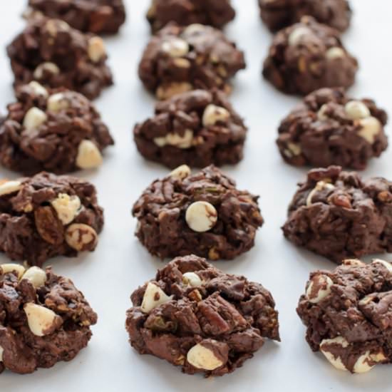 Dark Chocolate Chunker Cookies