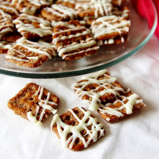 Cinnamon Roll Pretzels