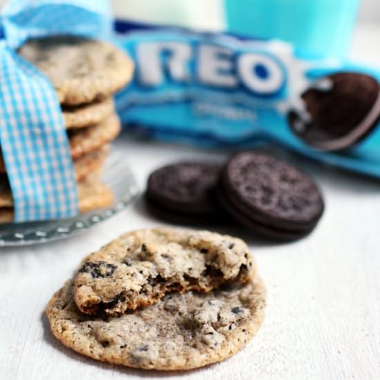 Cookies and cream cookies