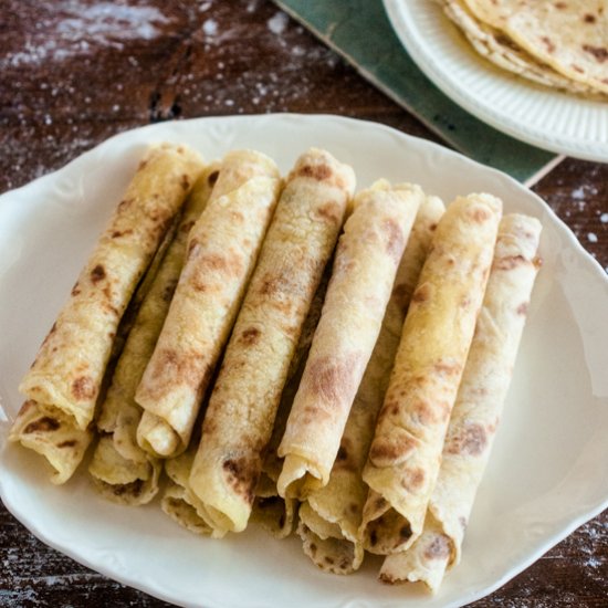 Sweet Potato Lefse