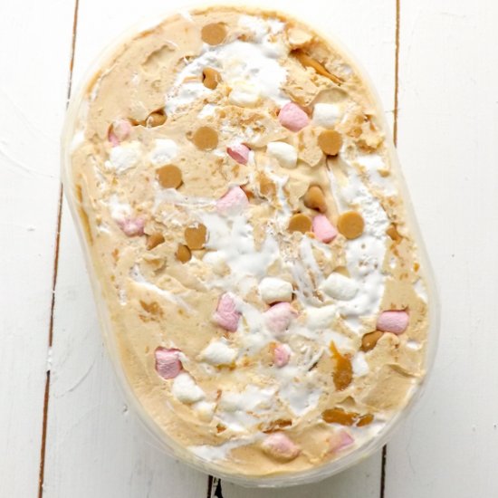 PB & Marshmallow Ice Cream