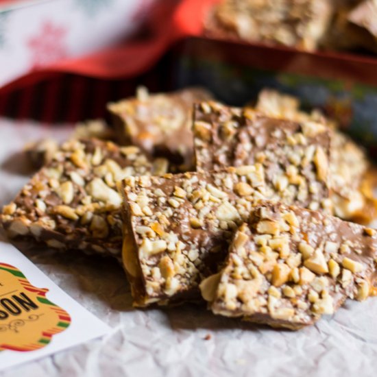 Cashew Butter Toffee