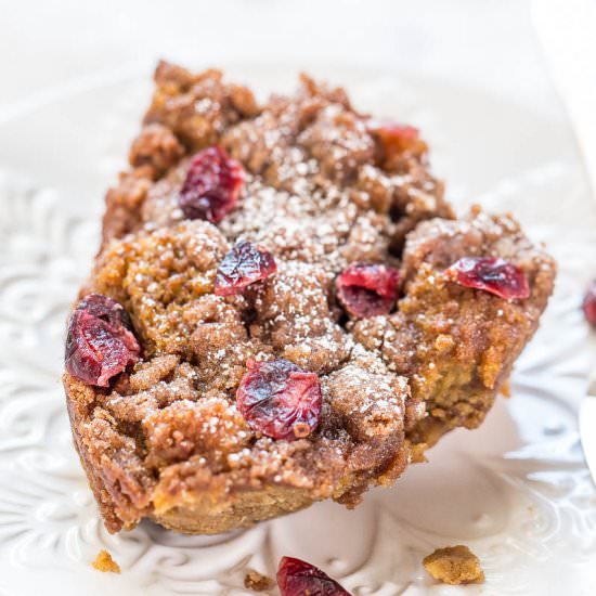 Cinn-Sugar Streusel French Toast