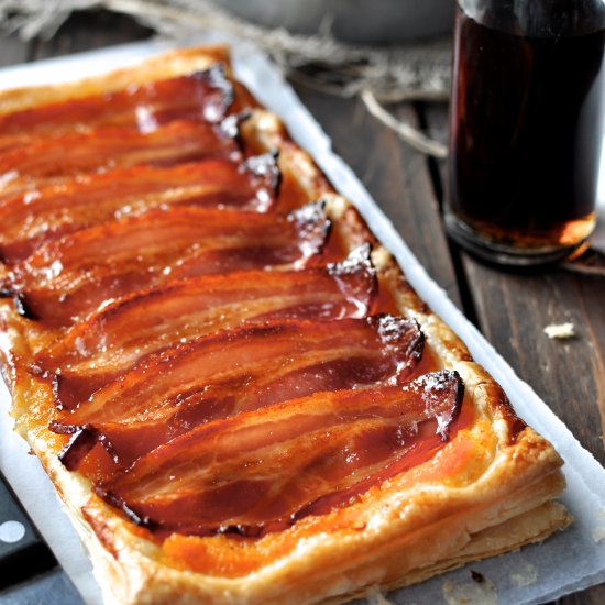 Maple Bacon Pumpkin Tart