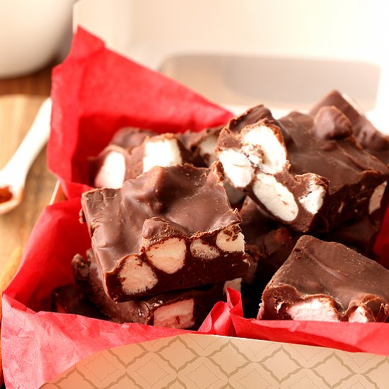 Mexican Hot Chocolate Fudge