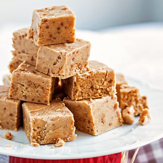 Four-Ingredient Cookie Butter Fudge