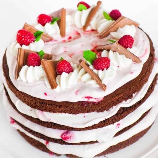 Chocolate Raspberry Cake