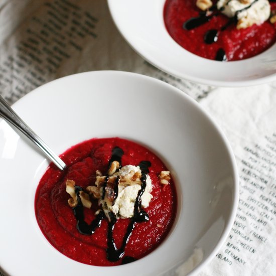 Roasted Root Vegetable Soup