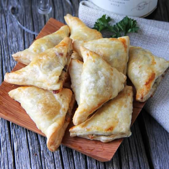 Mushroom, Herb and Gruyere Turnover