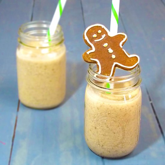 Eggnog Gingerbread Smoothie