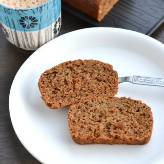 Vegan Banana Avocado Bread