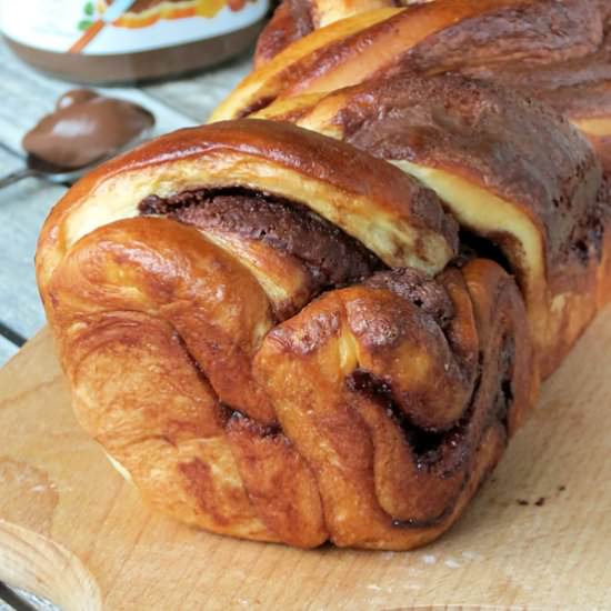 Braided Nutella Bread