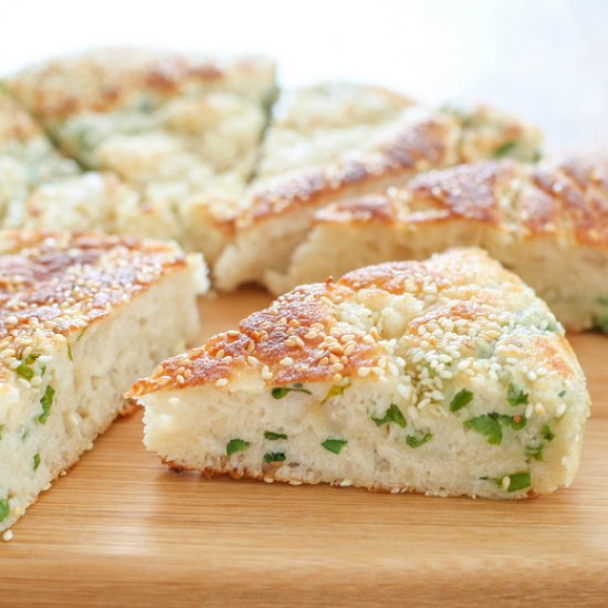 Chinese Sesame Scallion Bread