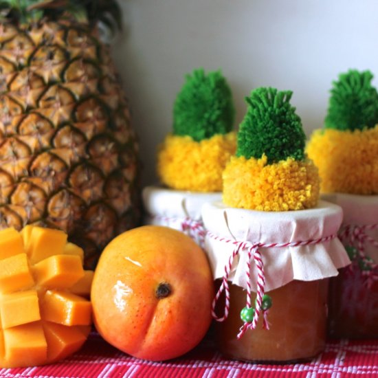 Pineapple and Mango Jam