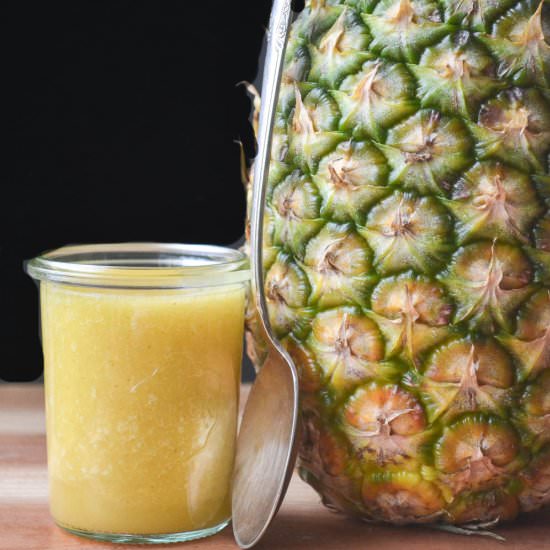 DIY Pineapple Cough Syrup