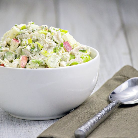 Apple Fennel Chicken Salad