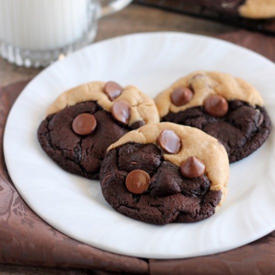 Peanut Butter Chocolate Cookies