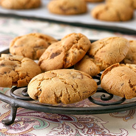 Coffee Choc-Chip Biscuits