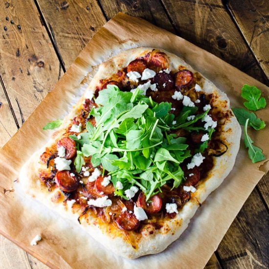 Spicy Chorizo Pizza