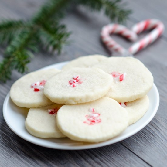 Candy Cane Shortbread