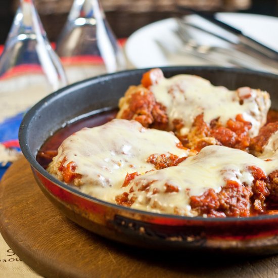 Chicken Parmesan – low Fodmap