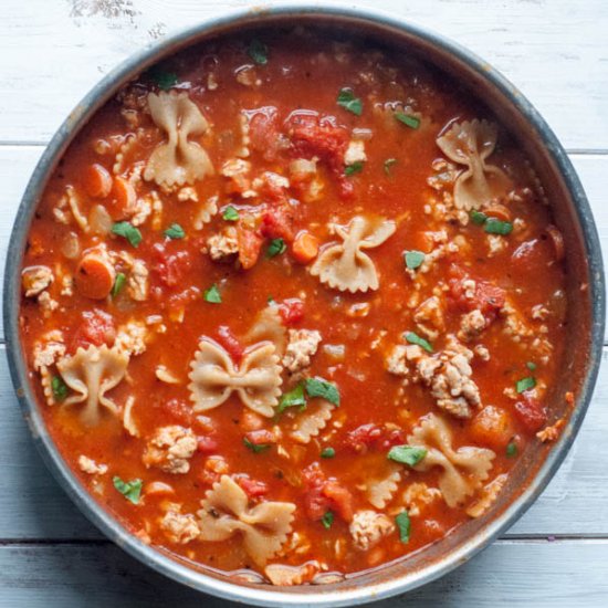 Chicken Minestrone Soup