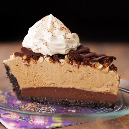 Boozy Mississippi Bourbon Mud Pie