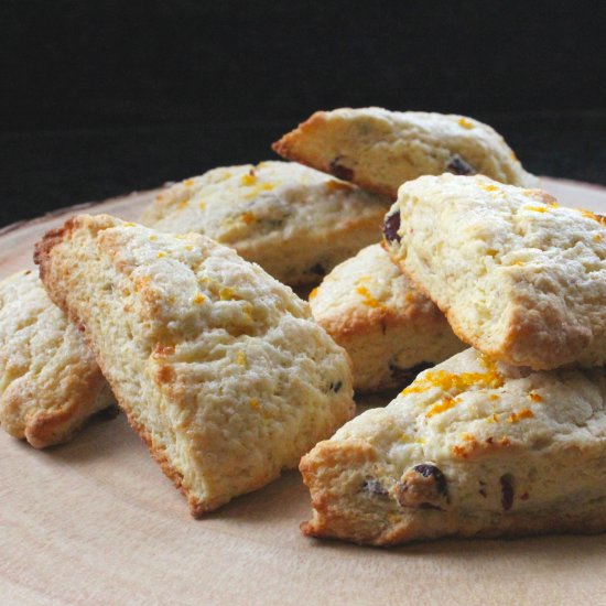 Cranberry Orange Scones