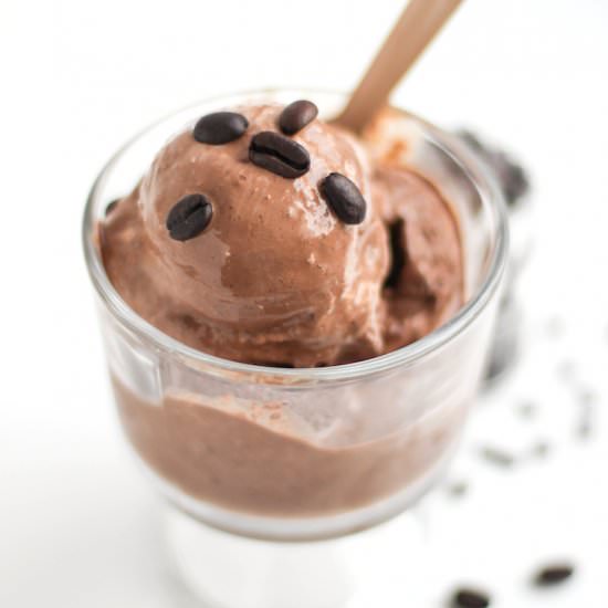 Guilt Free Mocha Ice Cream