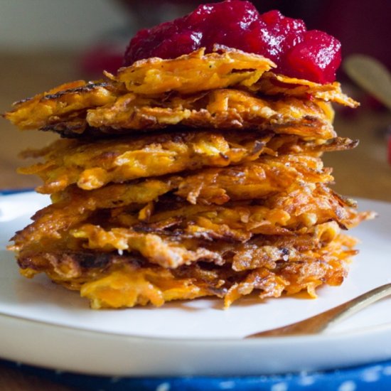 Sweet Potato Latkes